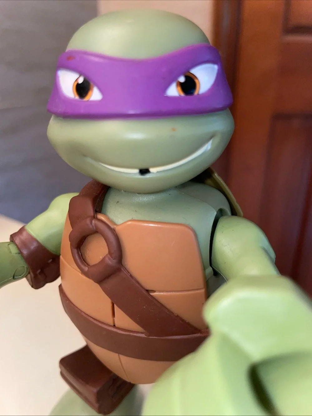 Teenage Mutant Ninja Turtles Talking Donatello Action Figure 2014 - Works!!
